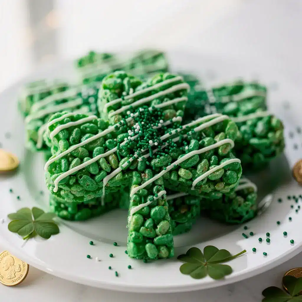 Shamrock Rice Krispie Treats 9 Recipe variations for Shamrock Rice Krispie Treats