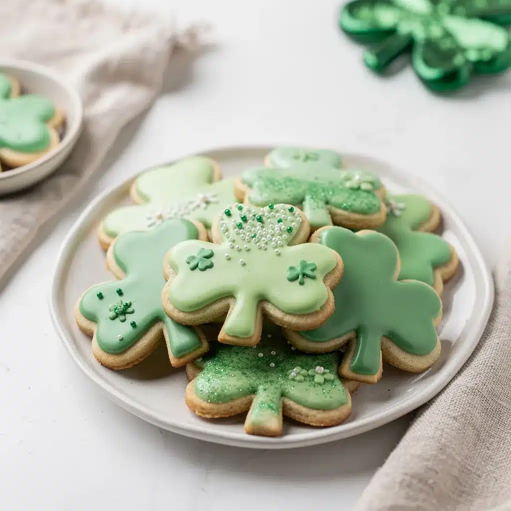 Shamrock Sugar Cookies 8 Ingredients for Shamrock Sugar Cookies