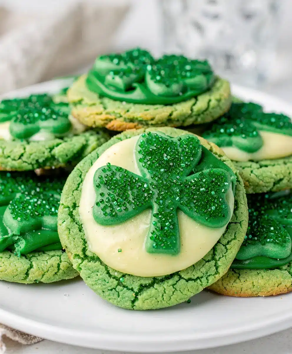 Shamrock Sugar Cookies 6 Shamrock Sugar Cookies featured image