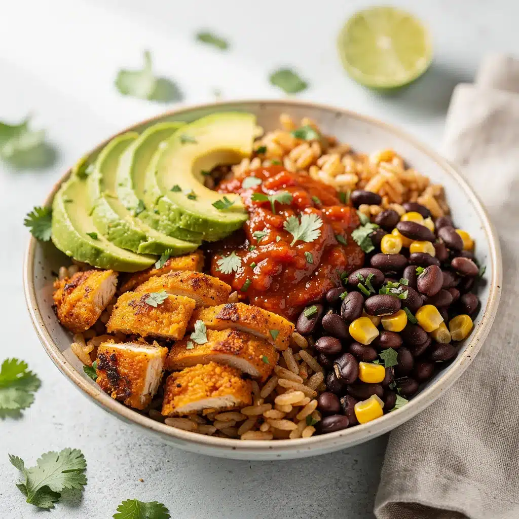 Spicy Chicken Burrito Bowl 9 Recipe variations for Spicy Chicken Burrito Bowl