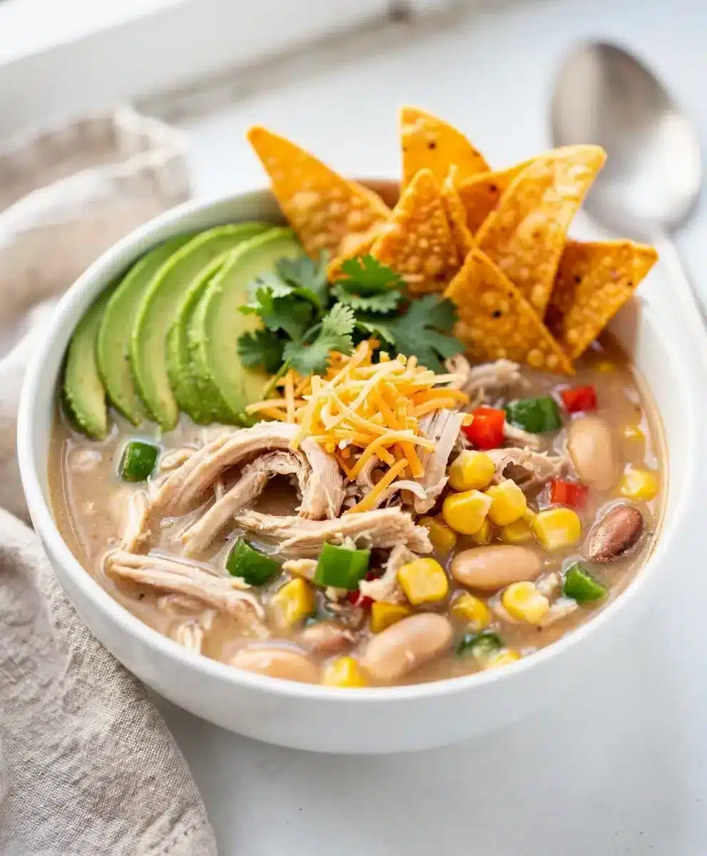 Spicy White Chicken Chili 6 Spicy White Chicken Chili featured image