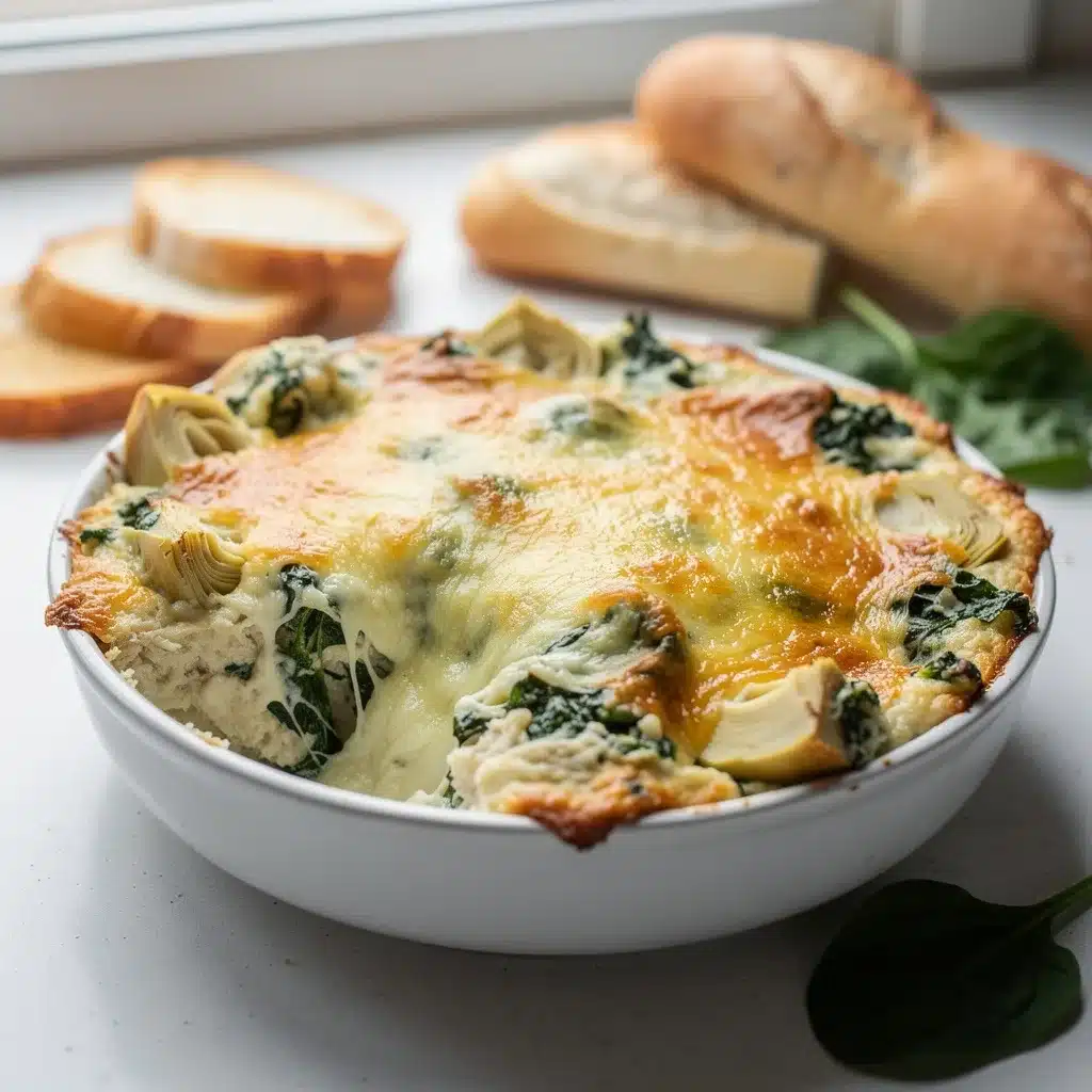 Spinach Artichoke Dip 8 Ingredients for Spinach Artichoke Dip