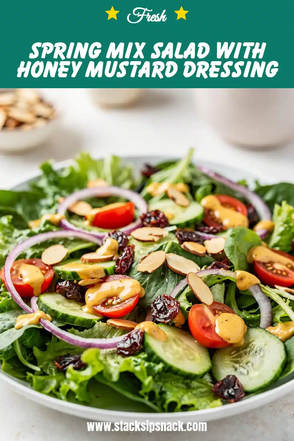 Spring Mix Salad with Honey Mustard Dressing 10 Storage and leftovers for Spring Mix Salad with Honey Mustard Dressing