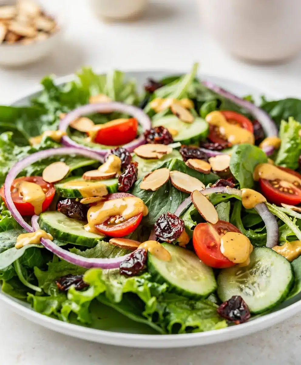 Spring Mix Salad with Honey Mustard Dressing 6 Spring Mix Salad with Honey Mustard Dressing featured image