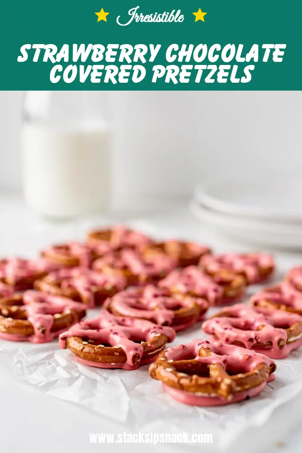 Strawberry Chocolate Covered Pretzels 10 Storage and leftovers for Strawberry Chocolate Covered Pretzels