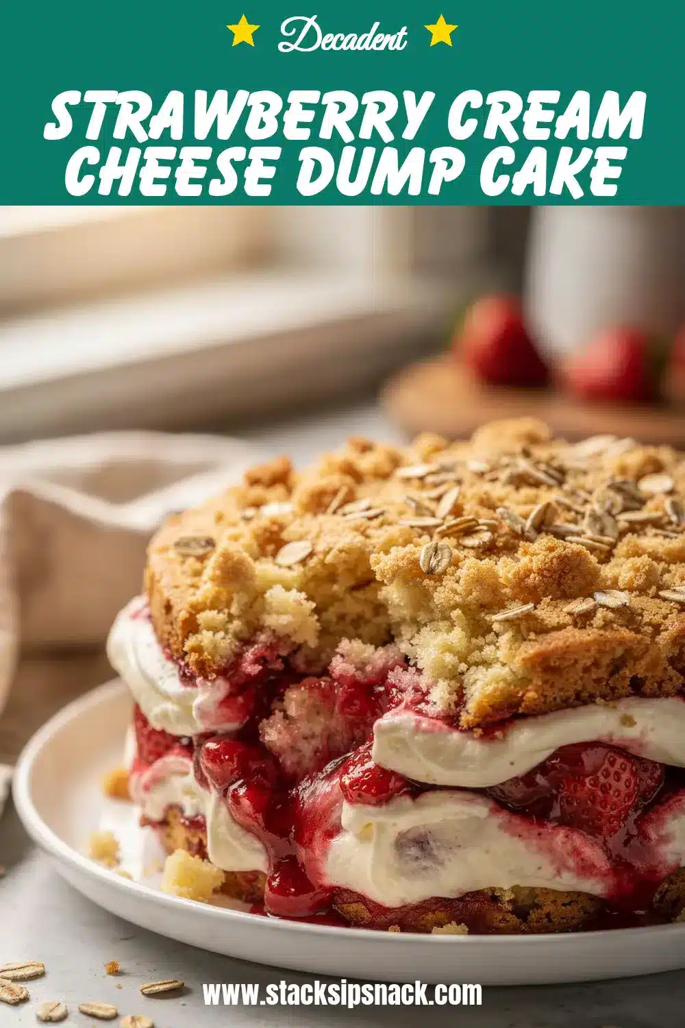 Strawberry Cream Cheese Dump Cake 10 Storage and leftovers for Strawberry Cream Cheese Dump Cake