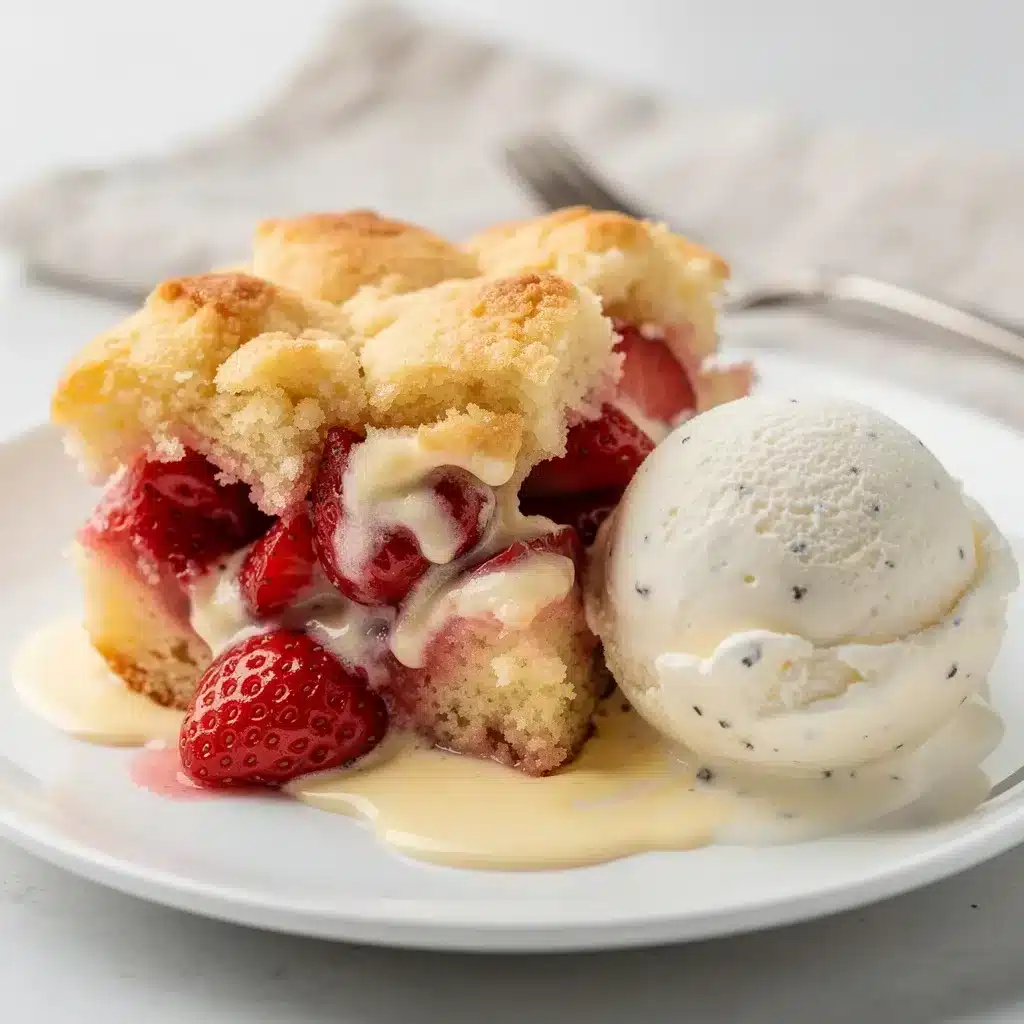 Strawberry Cream Cheese Dump Cake 8 Ingredients for Strawberry Cream Cheese Dump Cake