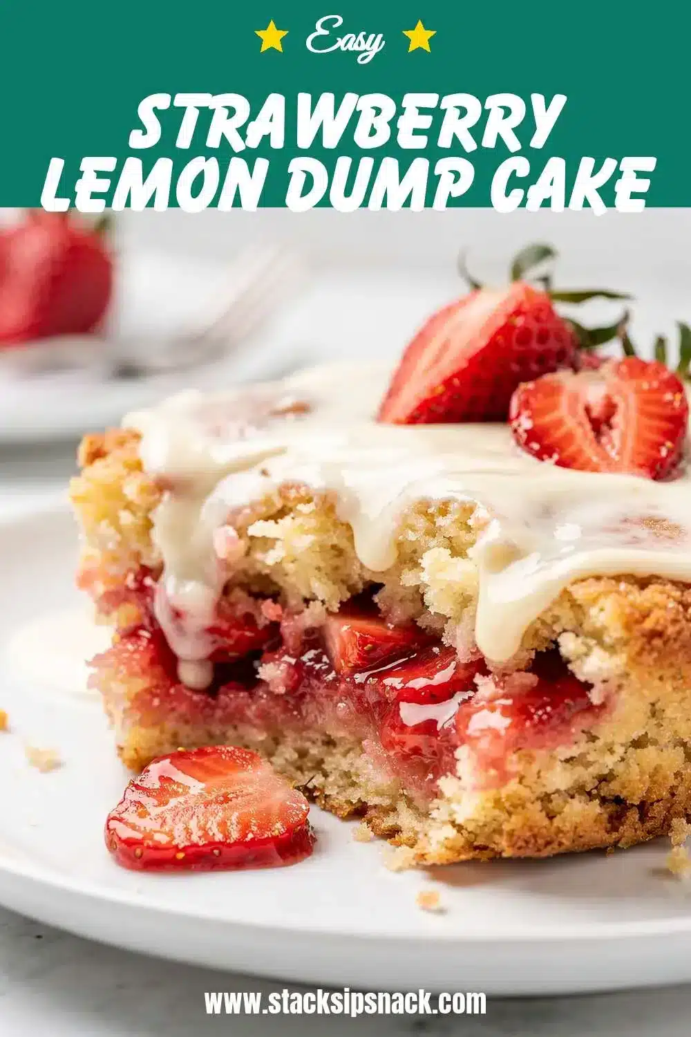 Strawberry Lemon Dump Cake 10 Storage and leftovers for Strawberry Lemon Dump Cake