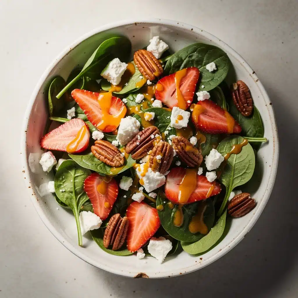 Strawberry Spinach Salad 8 Ingredients for Strawberry Spinach Salad