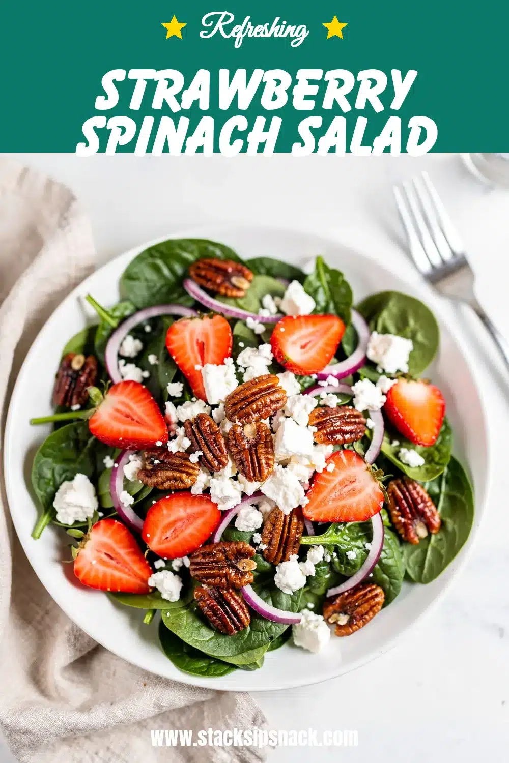 Strawberry Spinach Salad 10 Storage and leftovers for Strawberry Spinach Salad