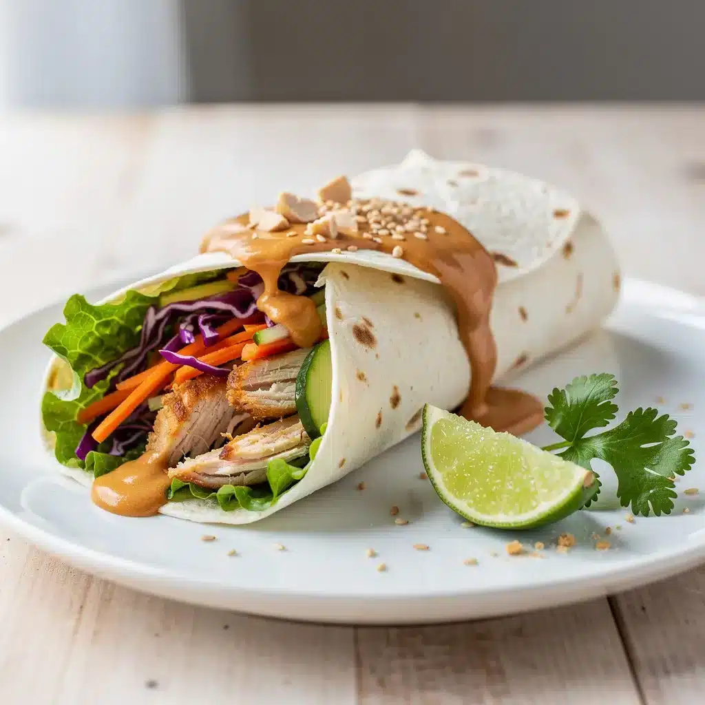Thai Peanut Chicken Wraps 7 Recipe variations for Thai Peanut Chicken Wraps