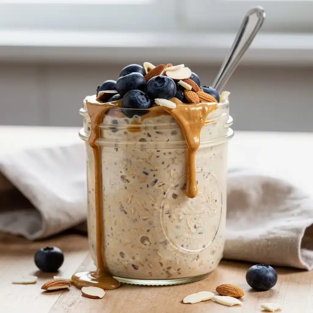 Vanilla Protein Overnight Oats 8 Ingredients for Vanilla Protein Overnight Oats