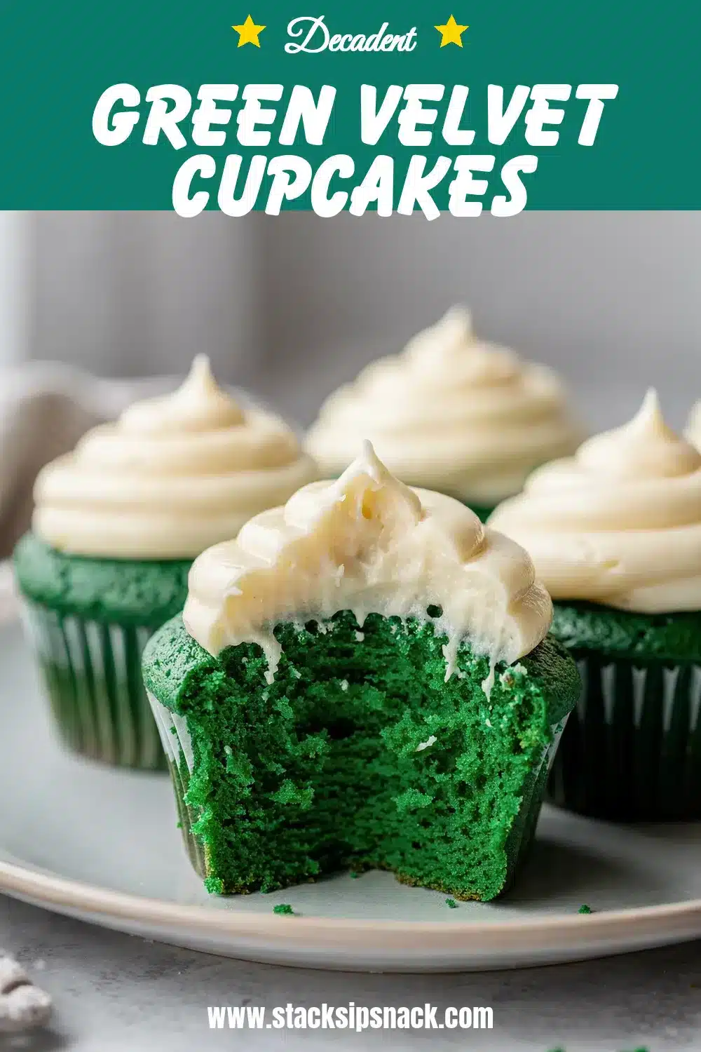 Green Velvet Cupcakes 10 Storage and leftovers for Green Velvet Cupcakes