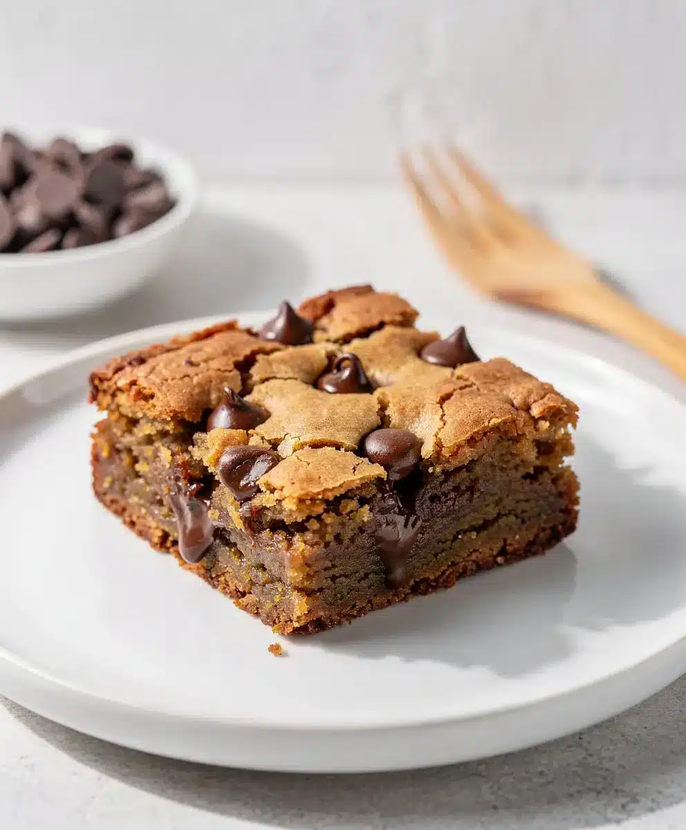 Brown Butter Blondies 6 Brown Butter Blondies featured image