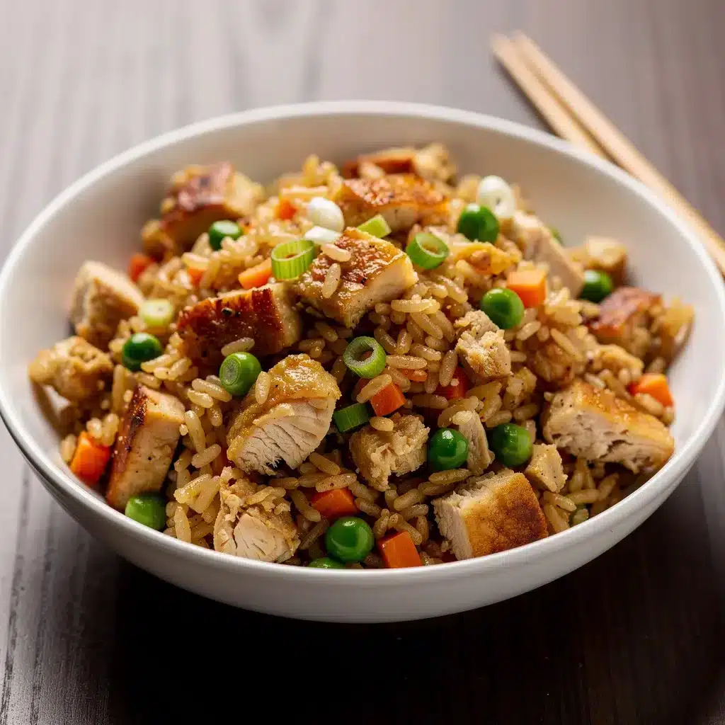 Chicken Fried Rice 8 Ingredients for Chicken Fried Rice