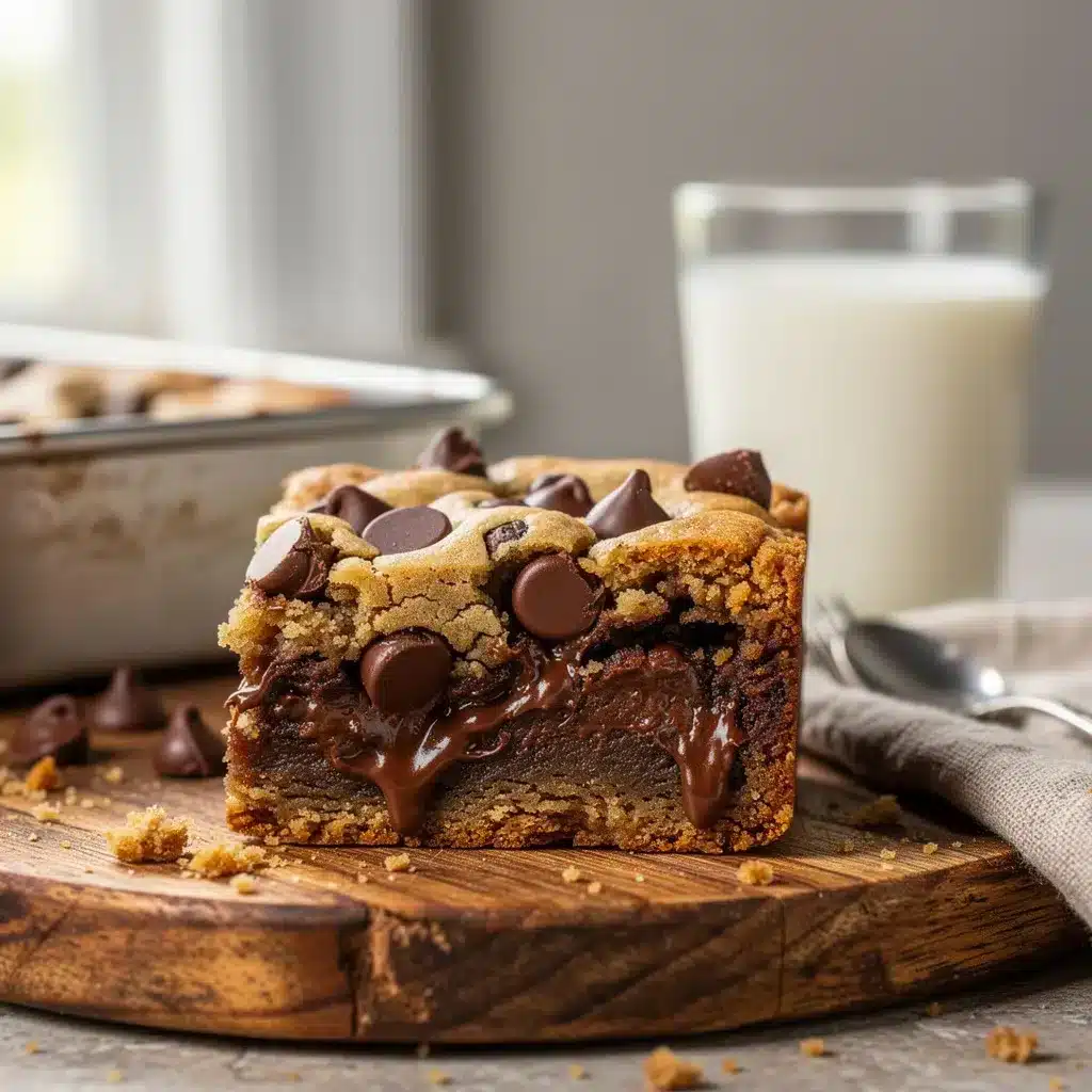 Chocolate Chip Cookie Bars 8 Ingredients for Chocolate Chip Cookie Bars