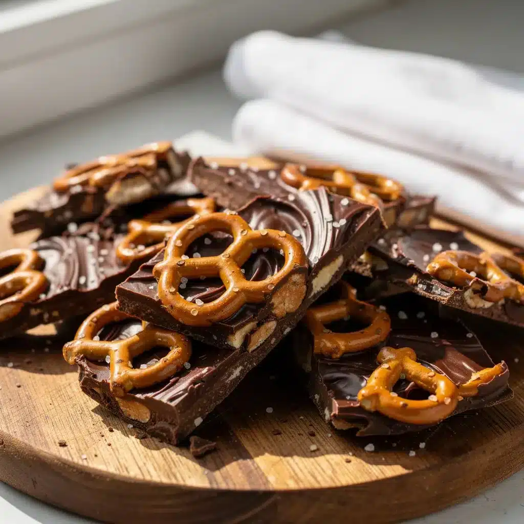 Chocolate Covered Pretzel Bark 8 Ingredients for Chocolate Covered Pretzel Bark
