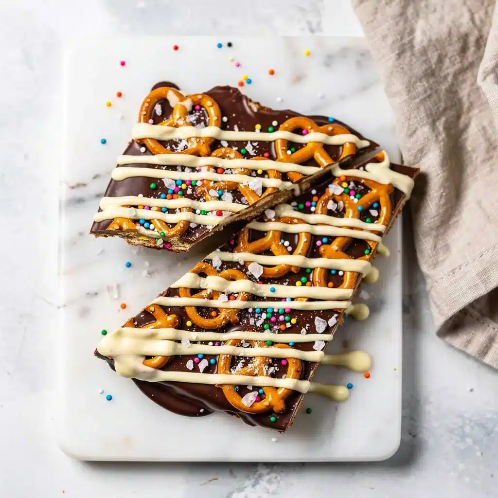 Chocolate Covered Pretzel Bark 9 Recipe variations for Chocolate Covered Pretzel Bark