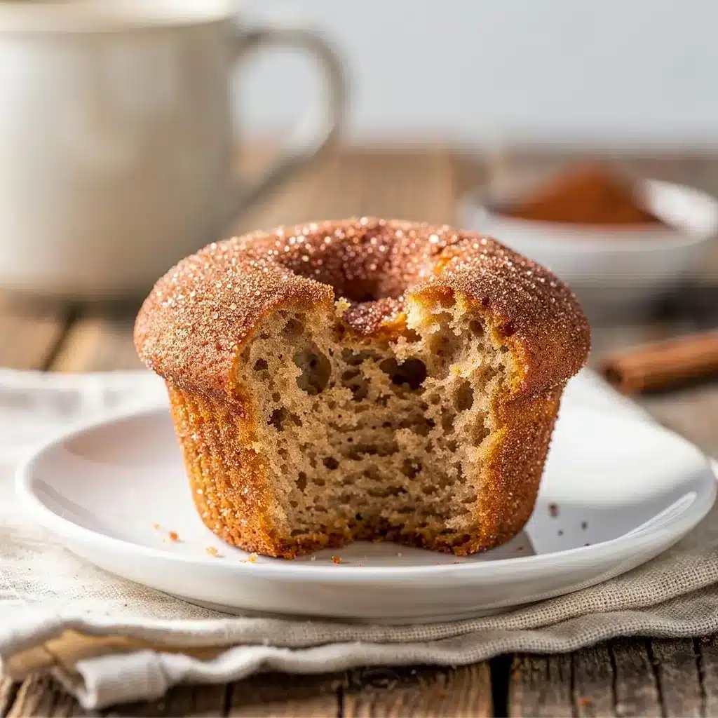 Cinnamon Sugar Donut Muffins 8 Ingredients for Cinnamon Sugar Donut Muffins