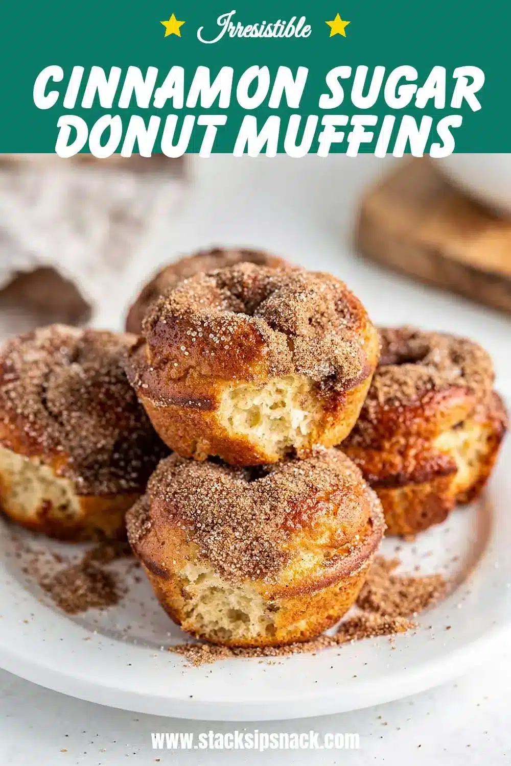 Cinnamon Sugar Donut Muffins 10 Storage and leftovers for Cinnamon Sugar Donut Muffins