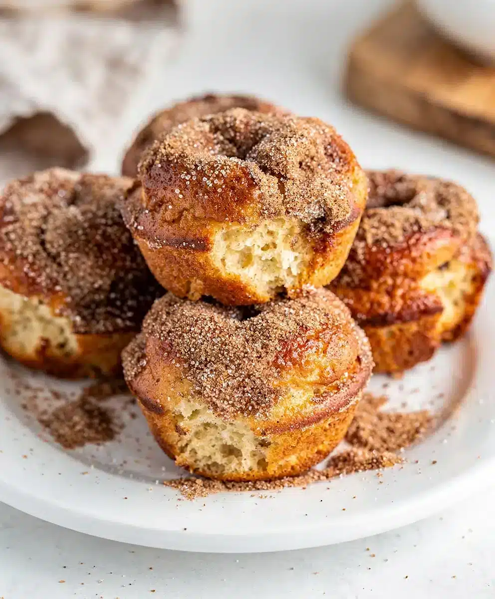 Cinnamon Sugar Donut Muffins 6 Cinnamon Sugar Donut Muffins featured image
