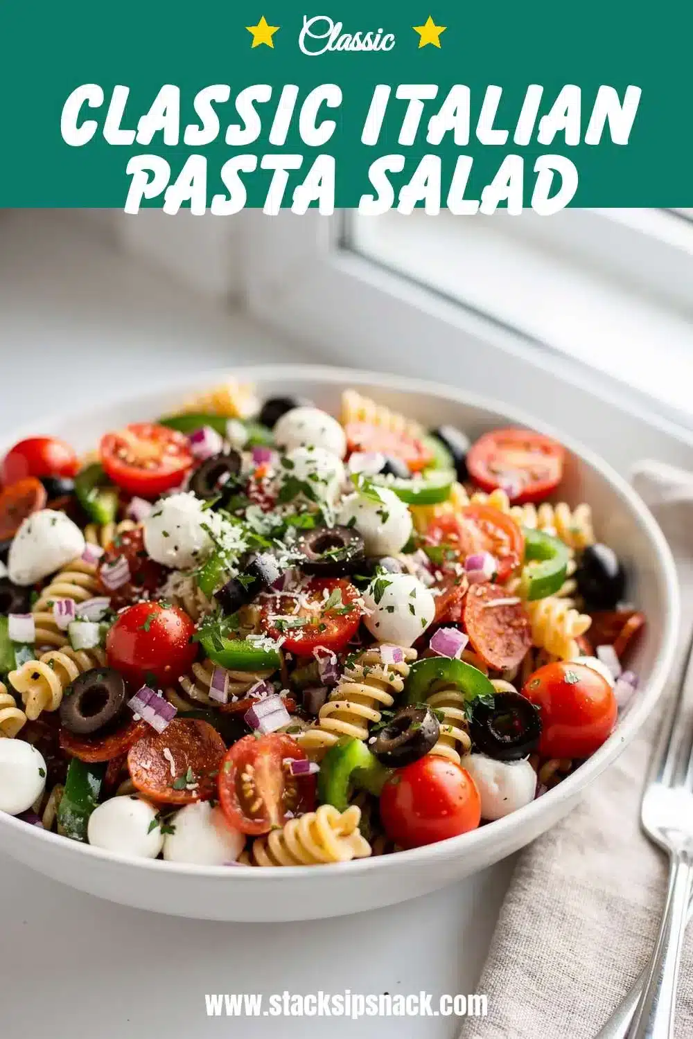 Classic Italian Pasta Salad 10 Storage and leftovers for Classic Italian Pasta Salad