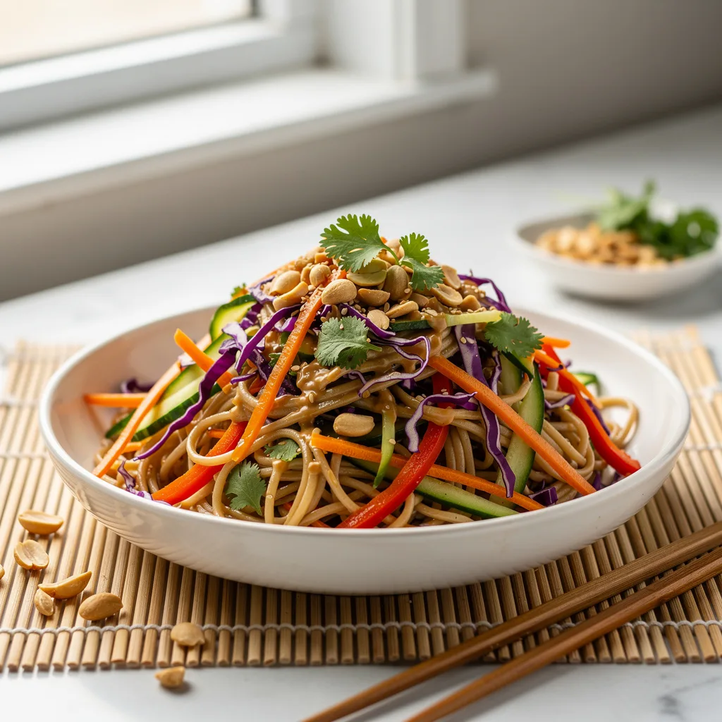 Cold Sesame Noodle Salad 8 Ingredients for Cold Sesame Noodle Salad