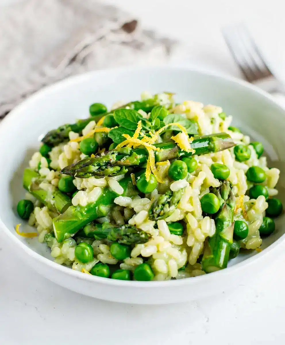 Asparagus Pea Risotto 6 Asparagus Pea Risotto featured image
