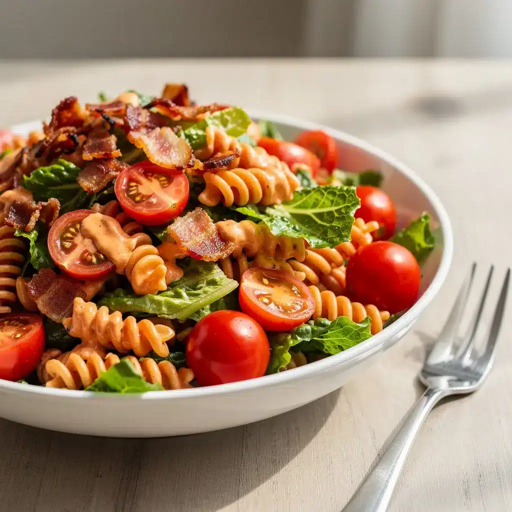 BLT Pasta Salad 8 Ingredients for BLT Pasta Salad