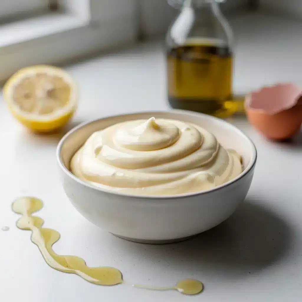 Homemade Mayonnaise with Olive Oil 8 Ingredients for Homemade Mayonnaise with Olive Oil