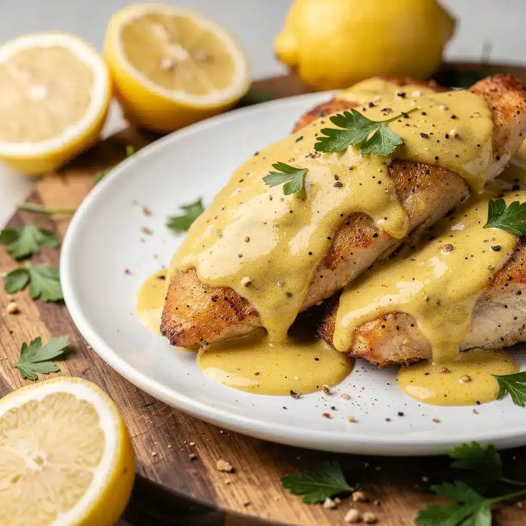 Creamy Lemon Chicken 8 Ingredients for Creamy Lemon Chicken