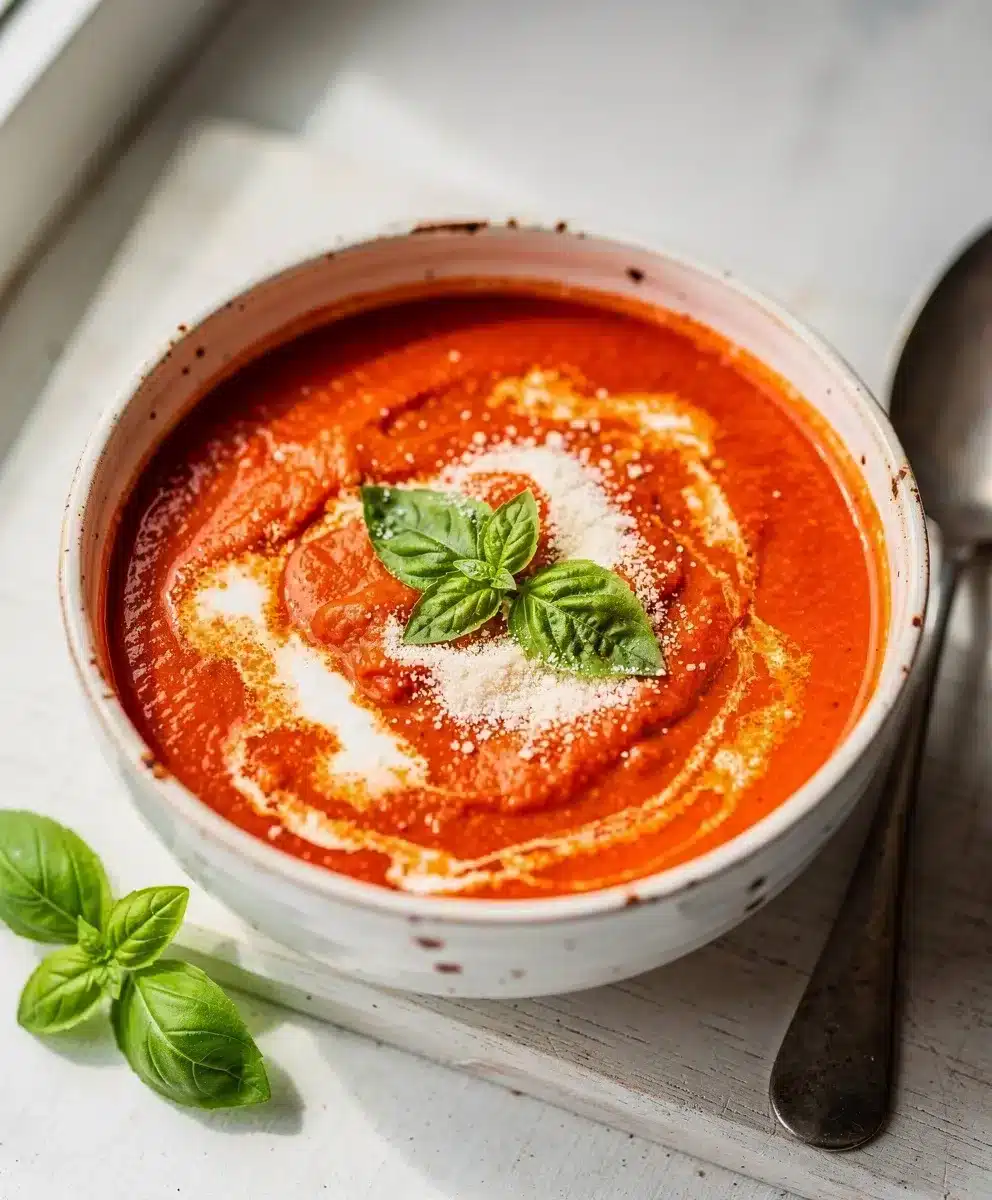 Creamy Tomato Basil Soup 6 Creamy Tomato Basil Soup featured image