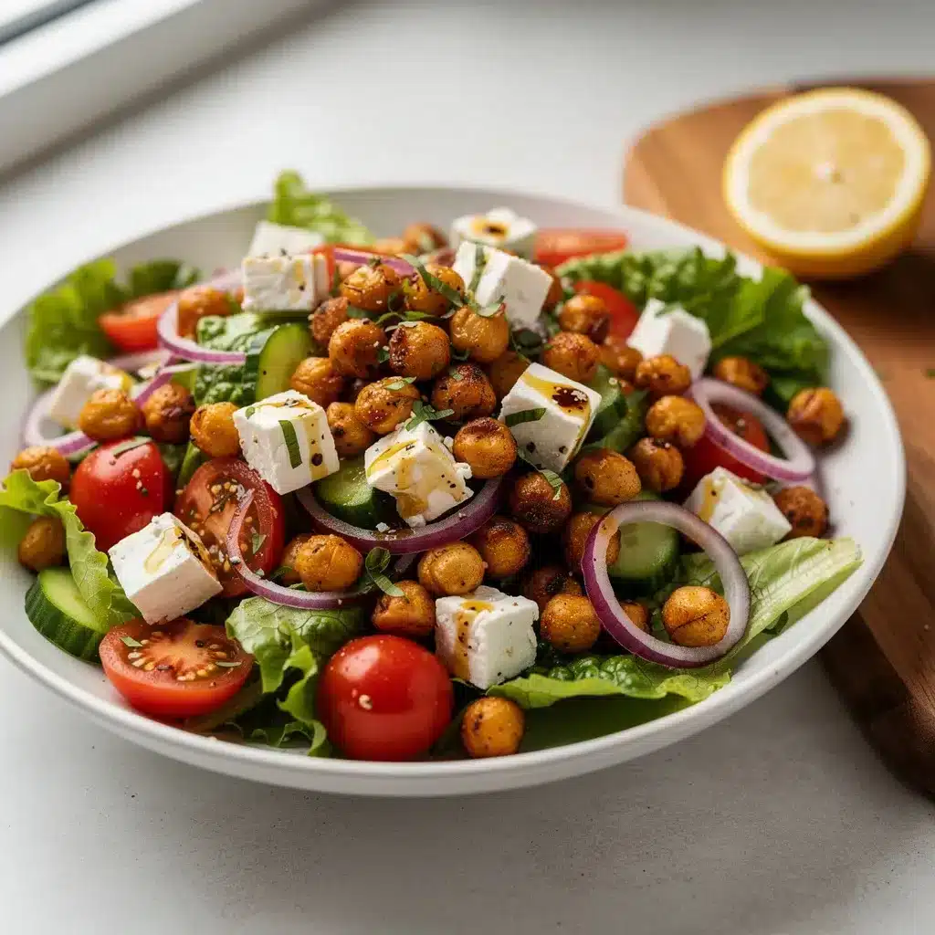 Crispy Chickpea Greek Salad 9 Recipe variations for Crispy Chickpea Greek Salad