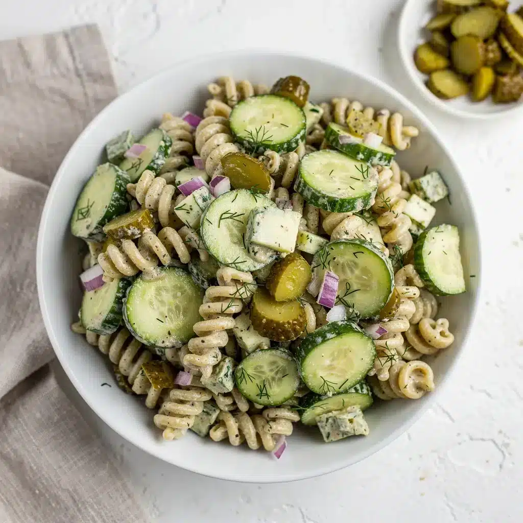 Dill Pickle Pasta Salad 8 Ingredients for Dill Pickle Pasta Salad