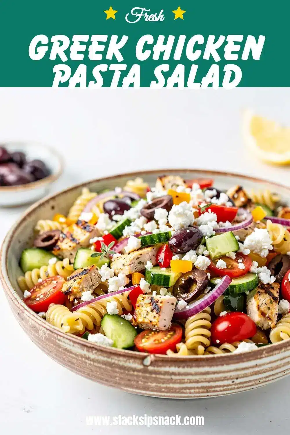 Greek Chicken Pasta Salad 10 Storage and leftovers for Greek Chicken Pasta Salad