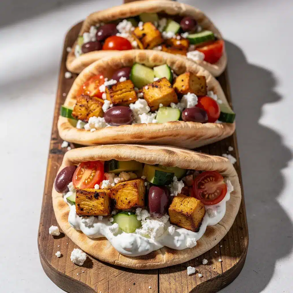 Greek Chicken Pita Pockets 8 Ingredients for Greek Chicken Pita Pockets