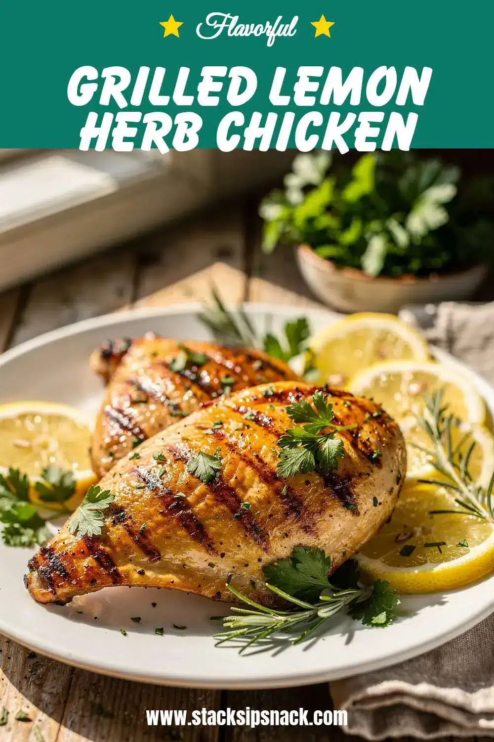 Grilled Lemon Herb Chicken 10 Storage and leftovers for Grilled Lemon Herb Chicken