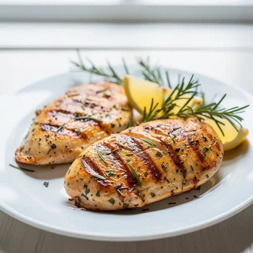 Grilled Lemon Herb Chicken 8 Ingredients for Grilled Lemon Herb Chicken