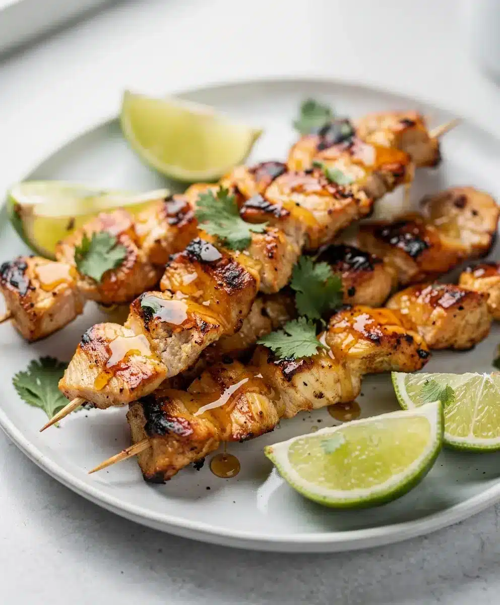 Honey Lime Chicken Skewers 6 Honey Lime Chicken Skewers featured image