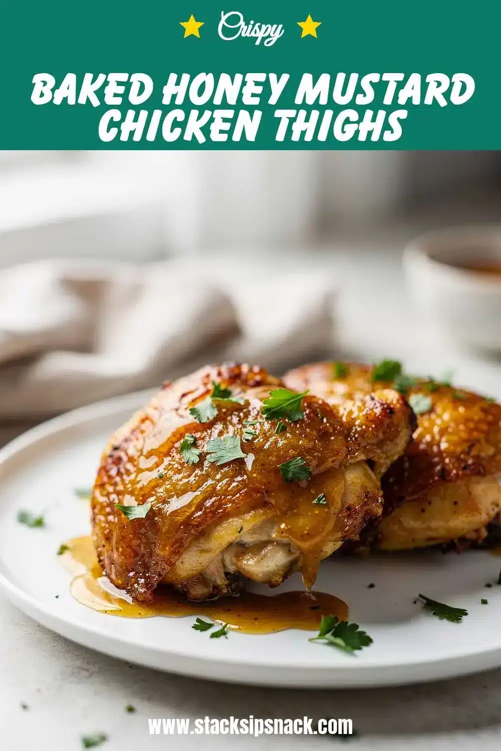 Baked Honey Mustard Chicken Thighs 10 Storage and leftovers for Baked Honey Mustard Chicken Thighs