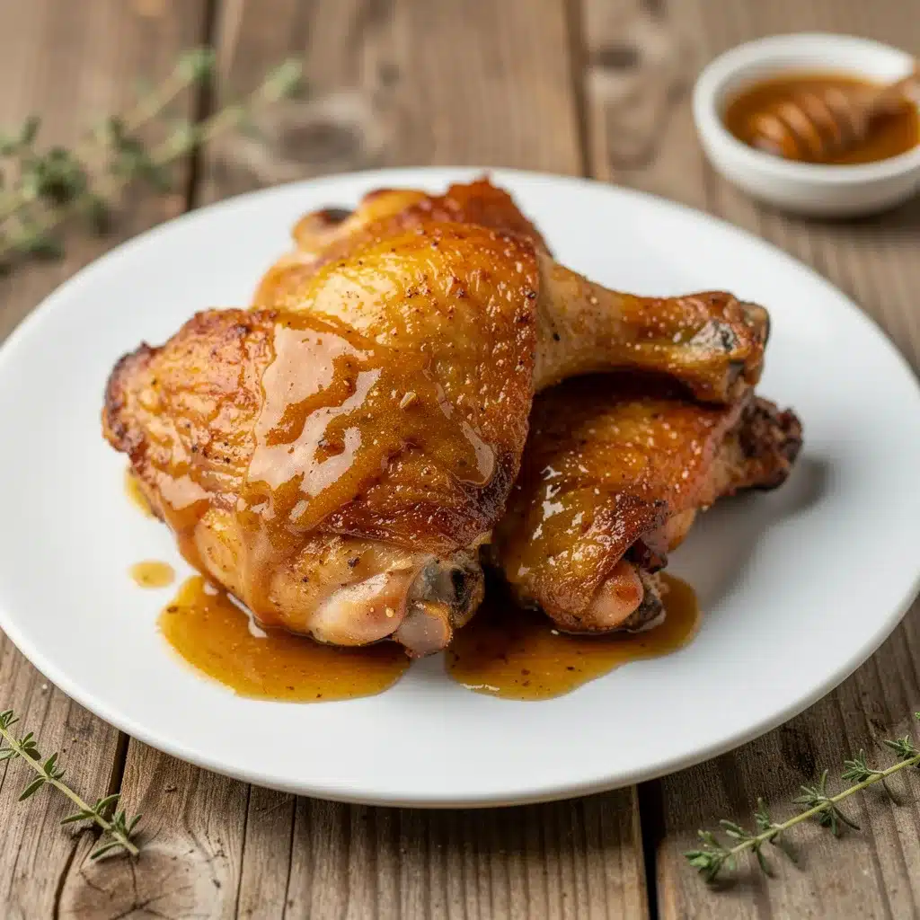 Baked Honey Mustard Chicken Thighs 8 Ingredients for Baked Honey Mustard Chicken Thighs