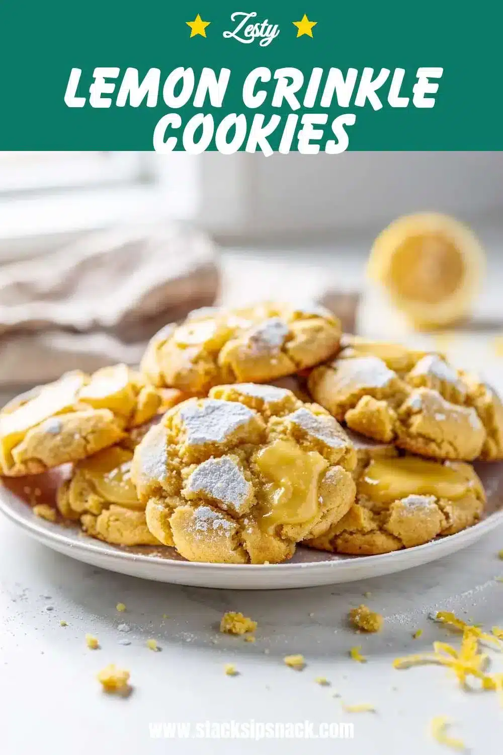 Lemon Crinkle Cookies 10 Storage and leftovers for Lemon Crinkle Cookies