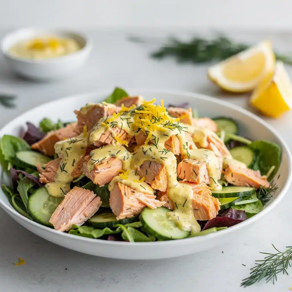 Lemon Dill Salmon Salad 9 Recipe variations for Lemon Dill Salmon Salad