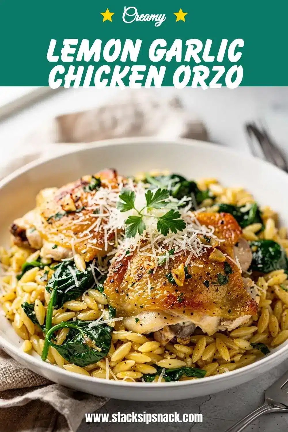 Lemon Garlic Chicken Orzo 10 Storage and leftovers for Lemon Garlic Chicken Orzo