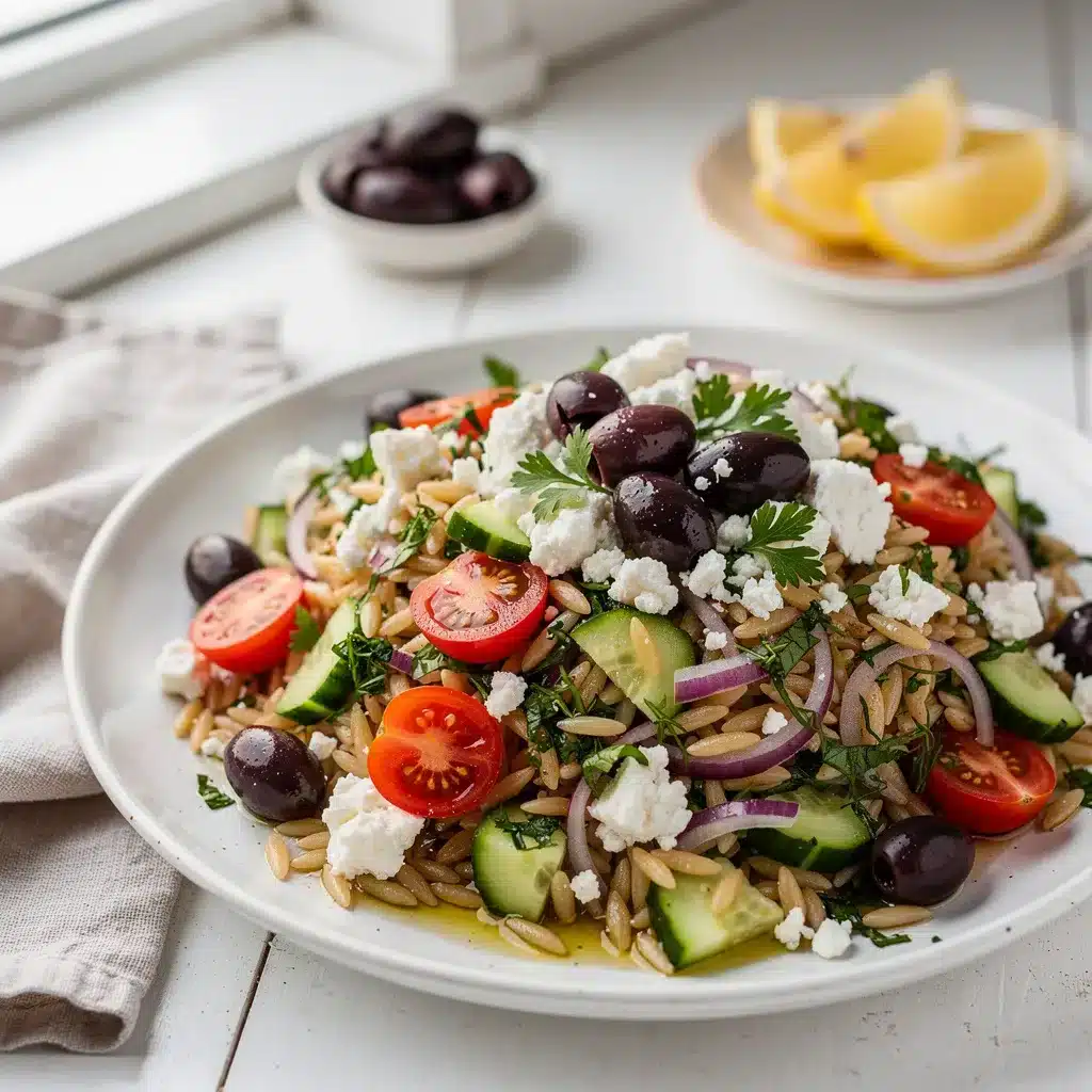 Mediterranean Orzo Salad 9 Recipe variations for Mediterranean Orzo Salad