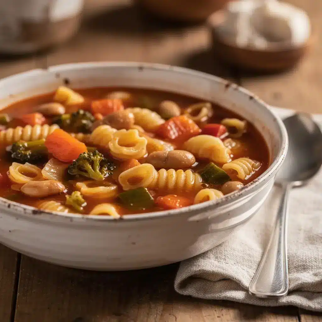 Minestrone Soup 8 Ingredients for Minestrone Soup