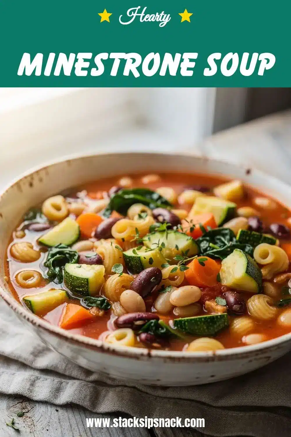 Minestrone Soup 10 Storage and leftovers for Minestrone Soup