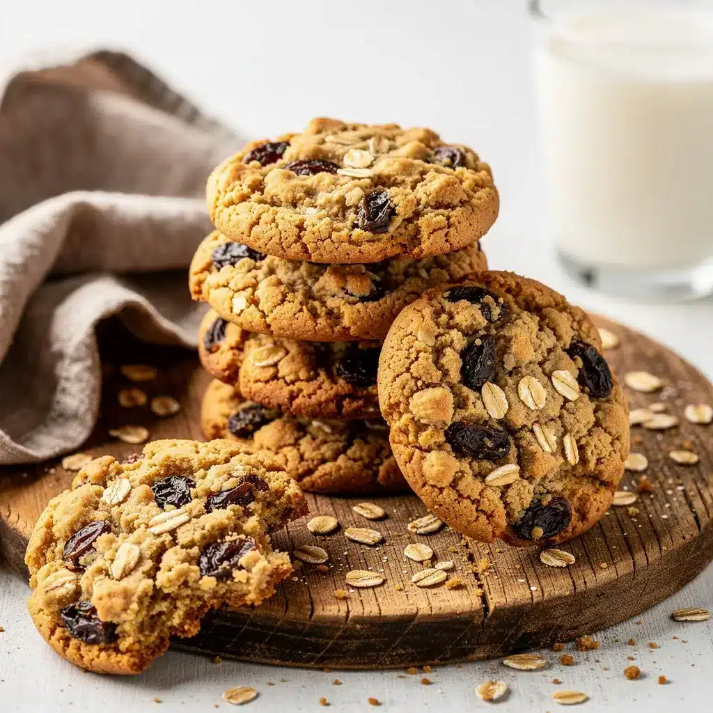 Oatmeal Raisin Cookies 8 Ingredients for Oatmeal Raisin Cookies