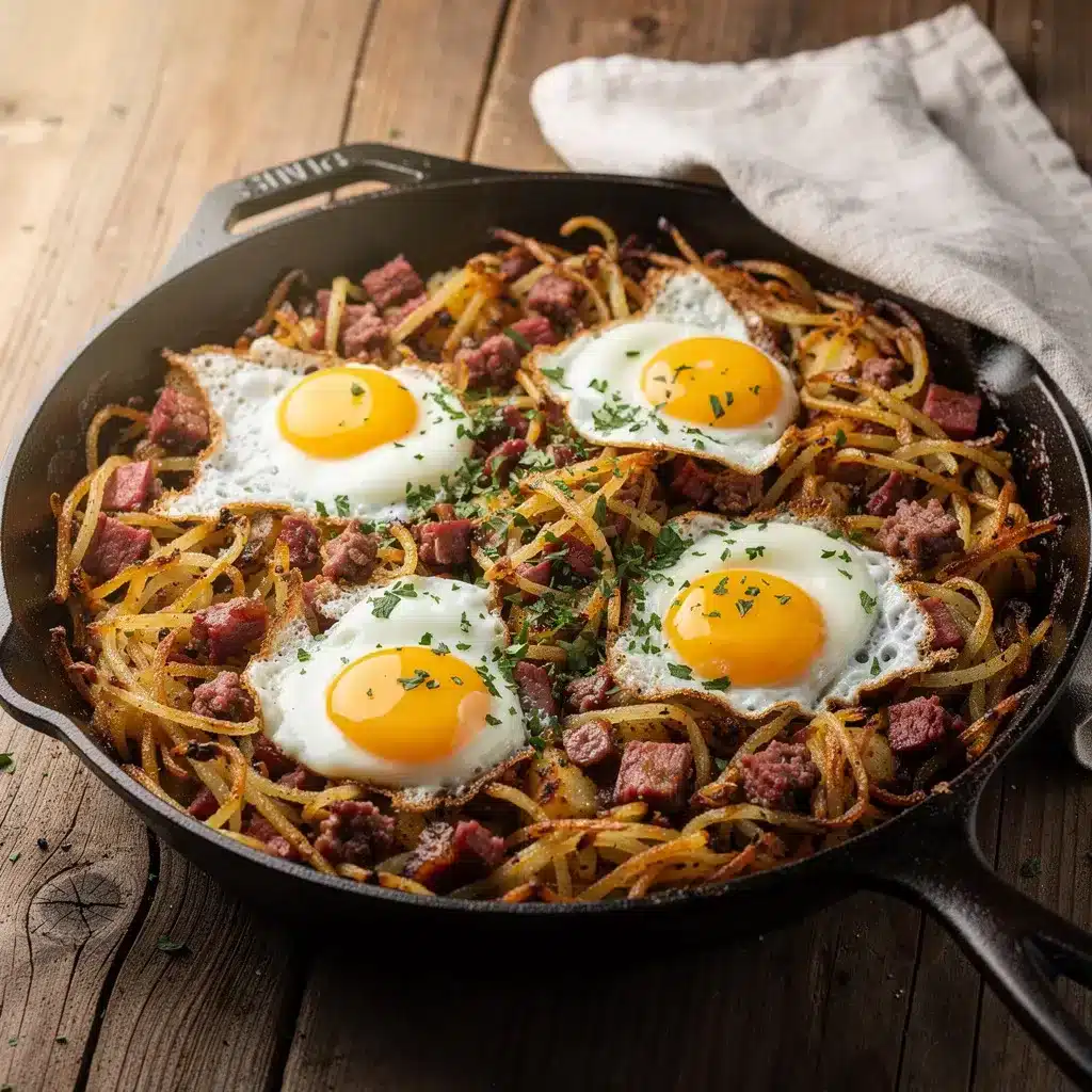 Oven Baked Corned Beef Hash 8 Ingredients for Oven Baked Corned Beef Hash