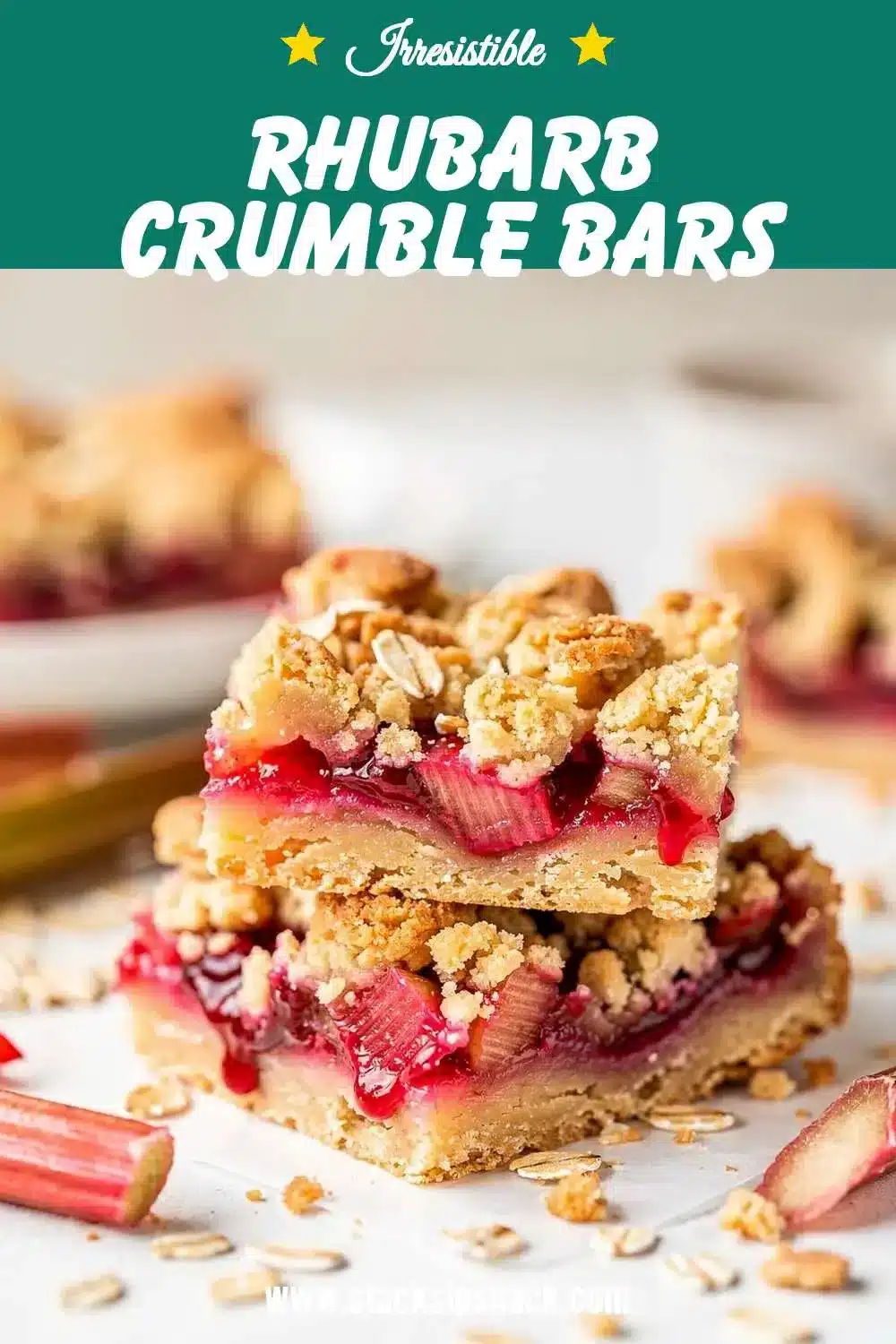 Rhubarb Crumble Bars 10 Storage and leftovers for Rhubarb Crumble Bars